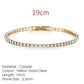 Tennis Chain Women's Bracelet, Multicolour Zirconia Inlaid