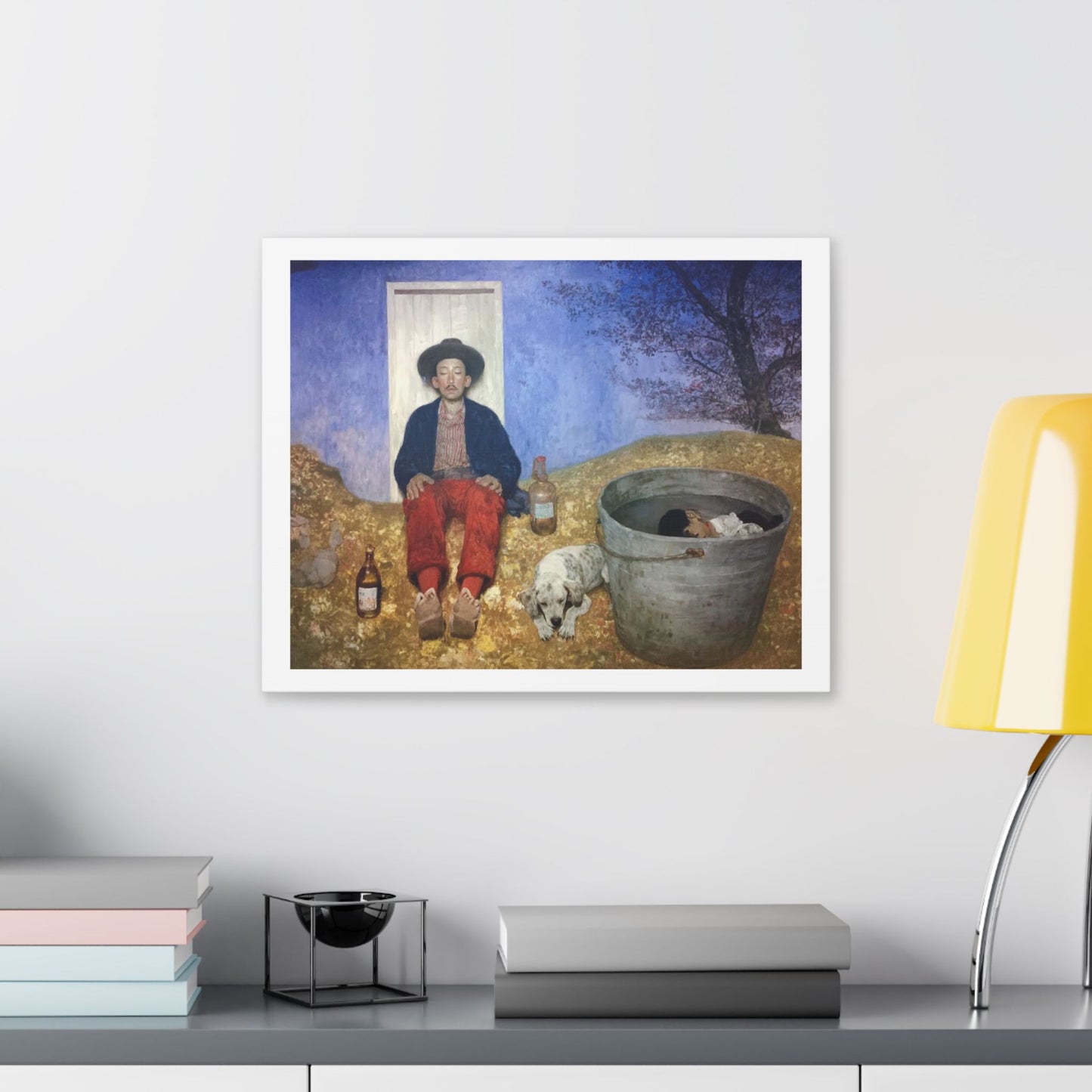 How the West Was Won 'Designed by AI' Canvas Art Print