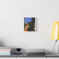 Café Art IV, Print on Satin Canvas, Stretched