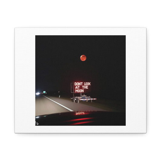 The Guy Controlling the Motorway Signals Was Having a Bad Day IV 'Designed by AI' Art Print on Canvas