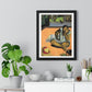 The Brooding Woman 'Te Faaturuma' (1891) by Paul Gaugin., from the Original, Framed Print