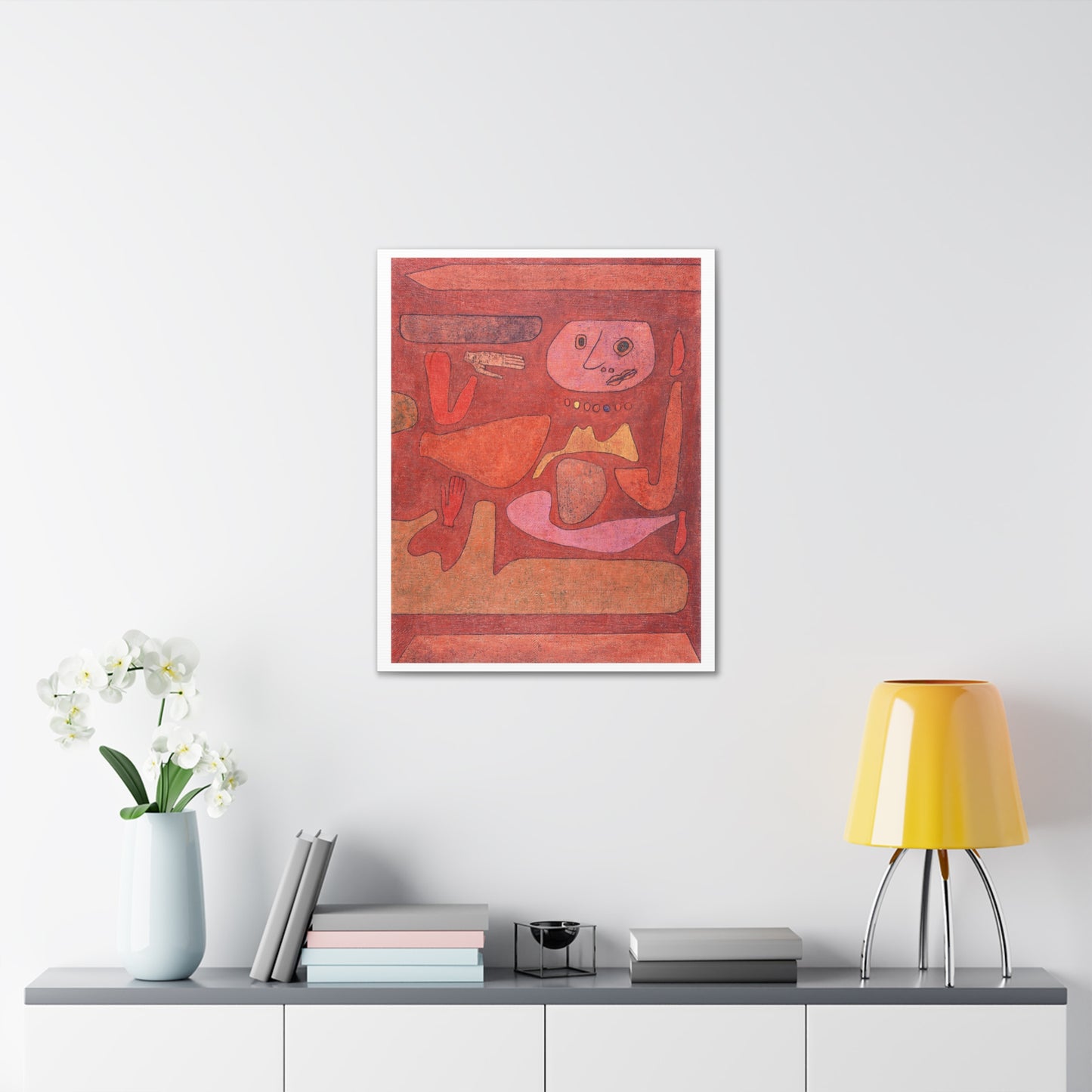 The Man of Confusion (1939) by Paul Klee, Canvas Art Print from the Original