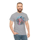 Rock Octopus Musician Cartoon T-Shirt