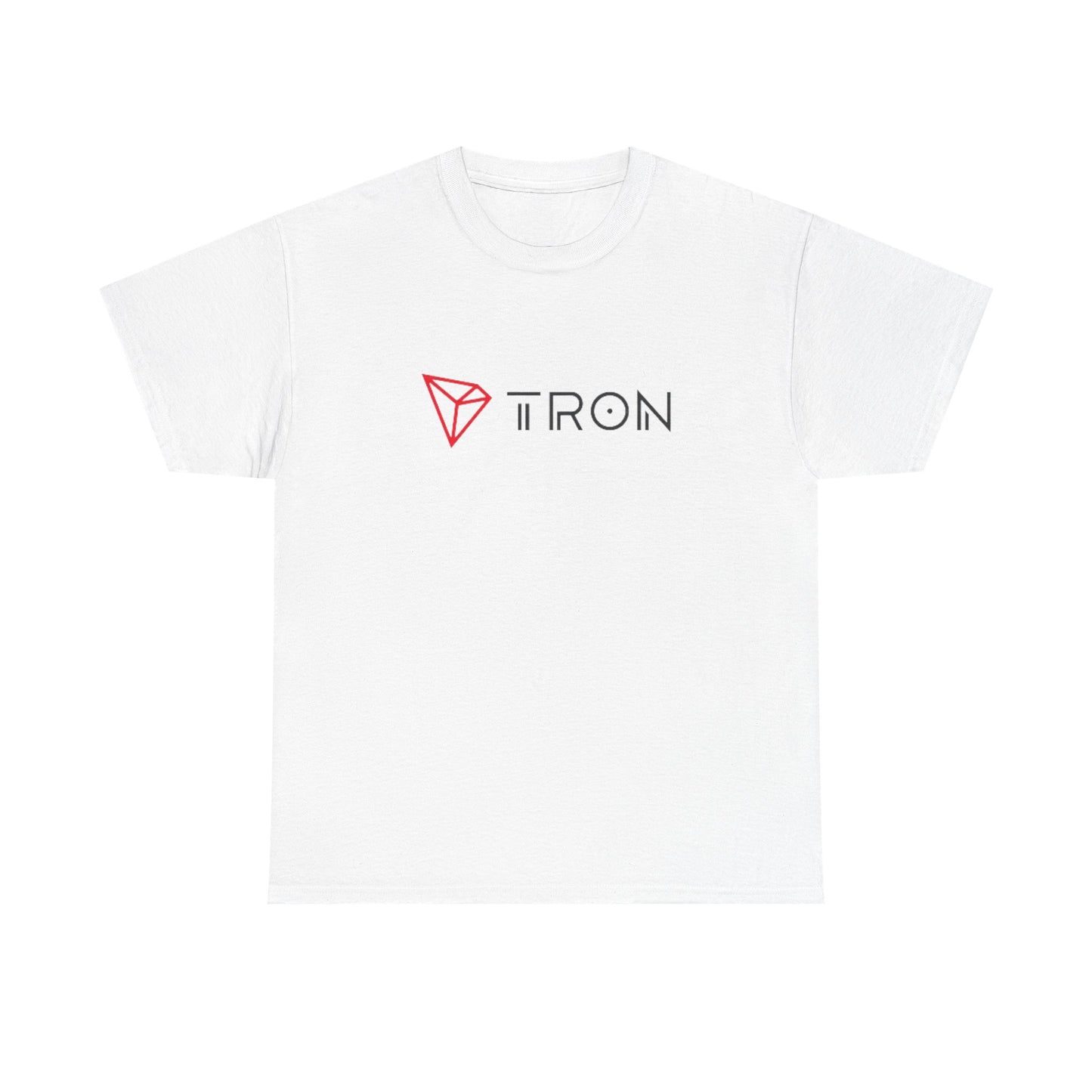 Tron (Blockchain) #TRX Crypto Unisex Heavy Cotton T-Shirt