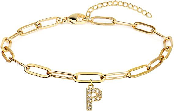 Women's Fashion 'Name Initial Letter' Bracelet