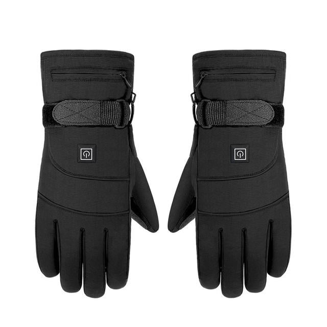 Rechargeable Heated Motorcycle Winter Touch Screen Gloves