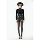Dark in Love Serpentine Mesh-Panel Leggings