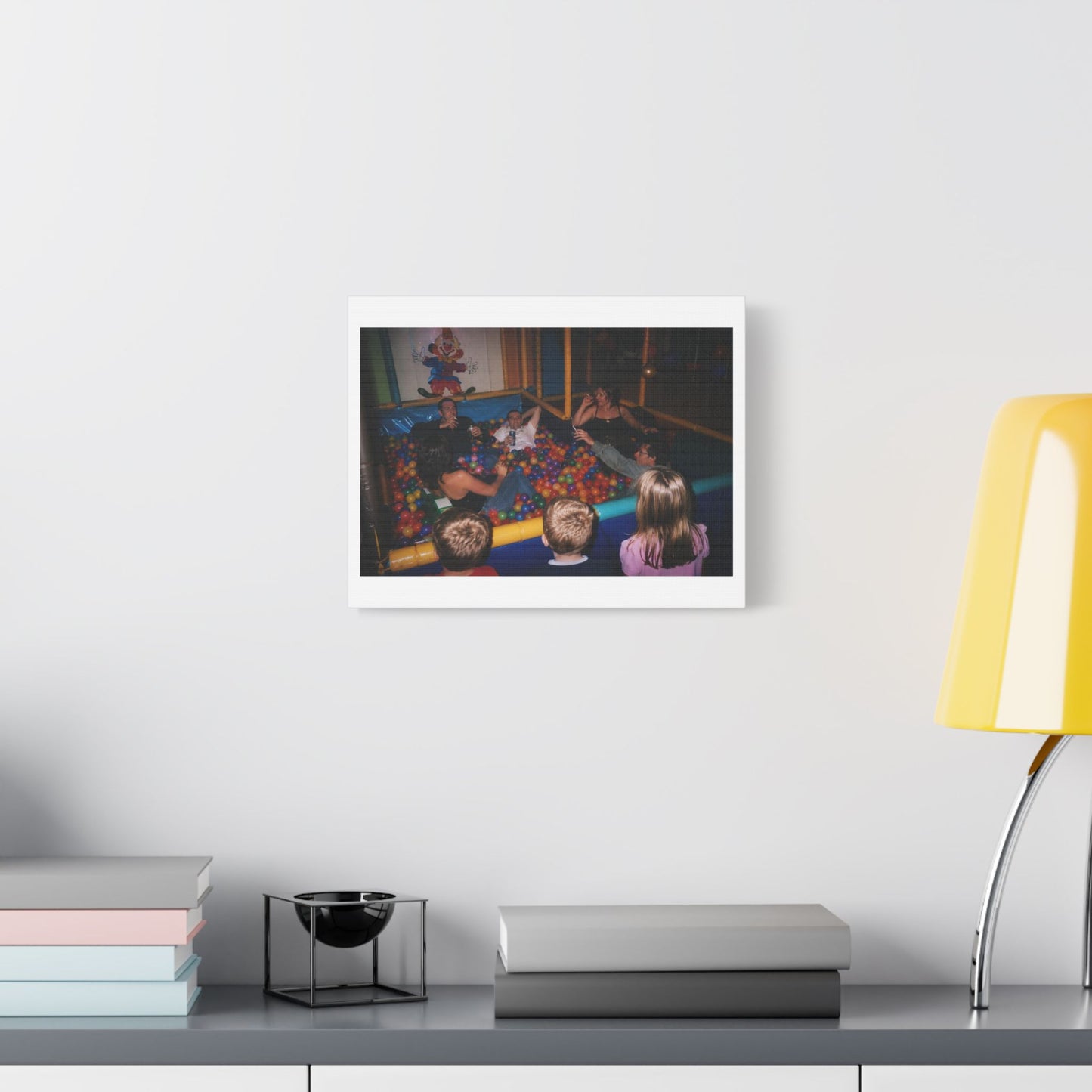 We Need the Adults Back in Charge 'Designed by AI' Art Print on Canvas