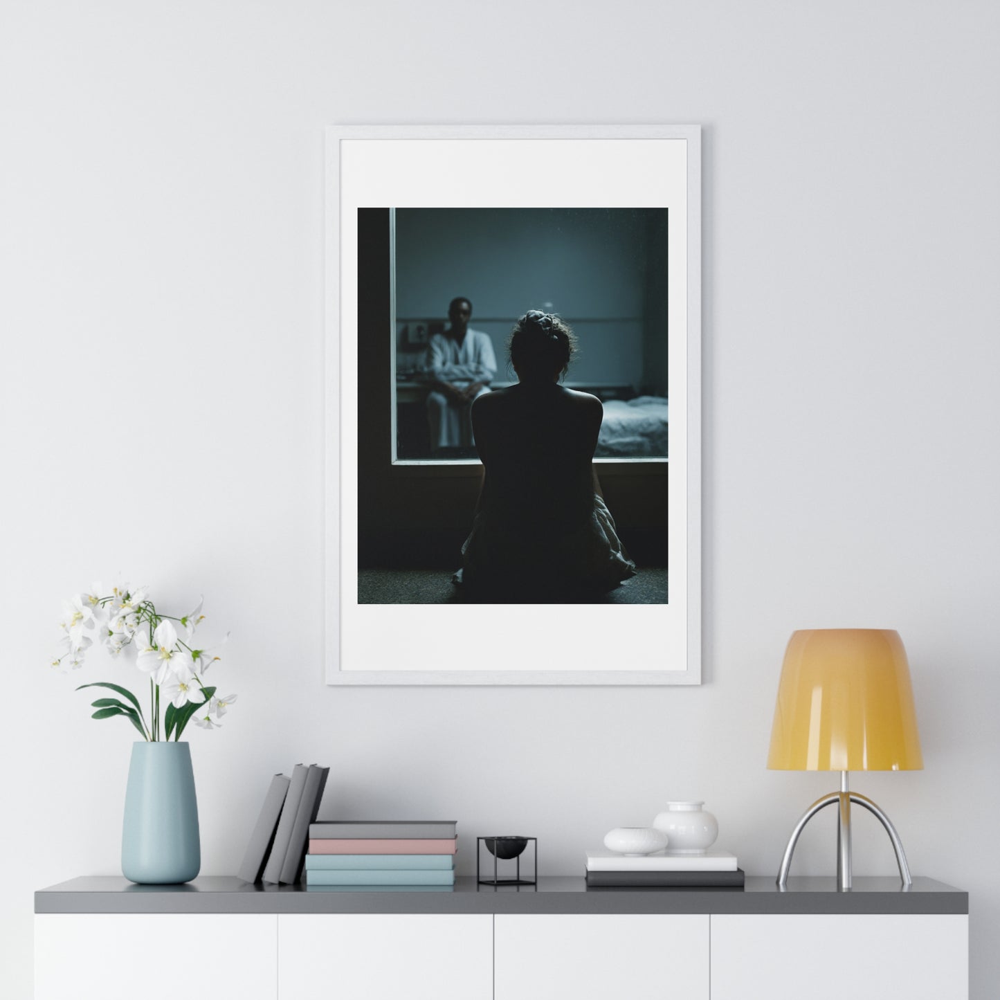 Raw Art IV 'Designed by AI' Framed Art Print