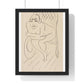 Nude Seated in a Rocking Chair (1914) by Henri Matisse from the Original, Framed Art Print