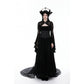 Dark in Love Belladonna Lace-Bell Sleeve Goth Shrug