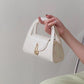 Vireous Retro Lock Messenger Handbag