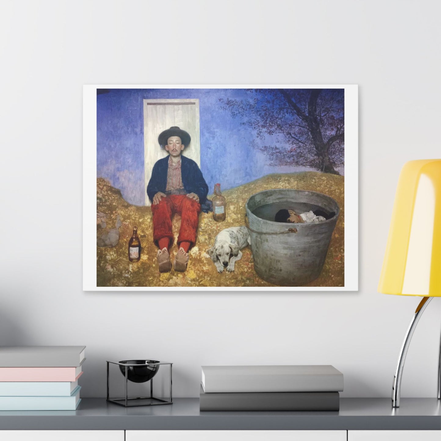 How the West Was Won 'Designed by AI' Canvas Art Print
