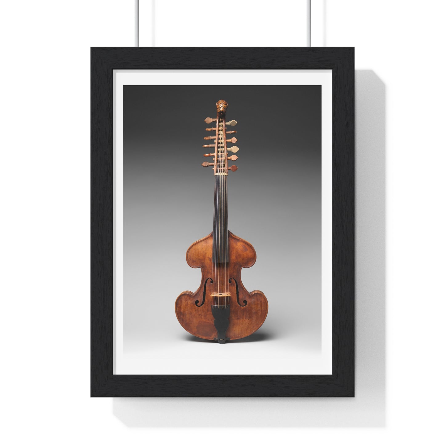 Viola d'Amore, Framed Art Print