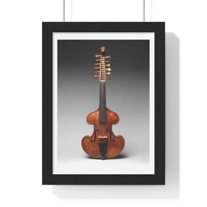 Viola d'Amore, Framed Art Print