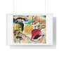 Improvisation 27 (Garden of Love II) by Wassily Kandinsky (1912) , from the Original, Framed Print