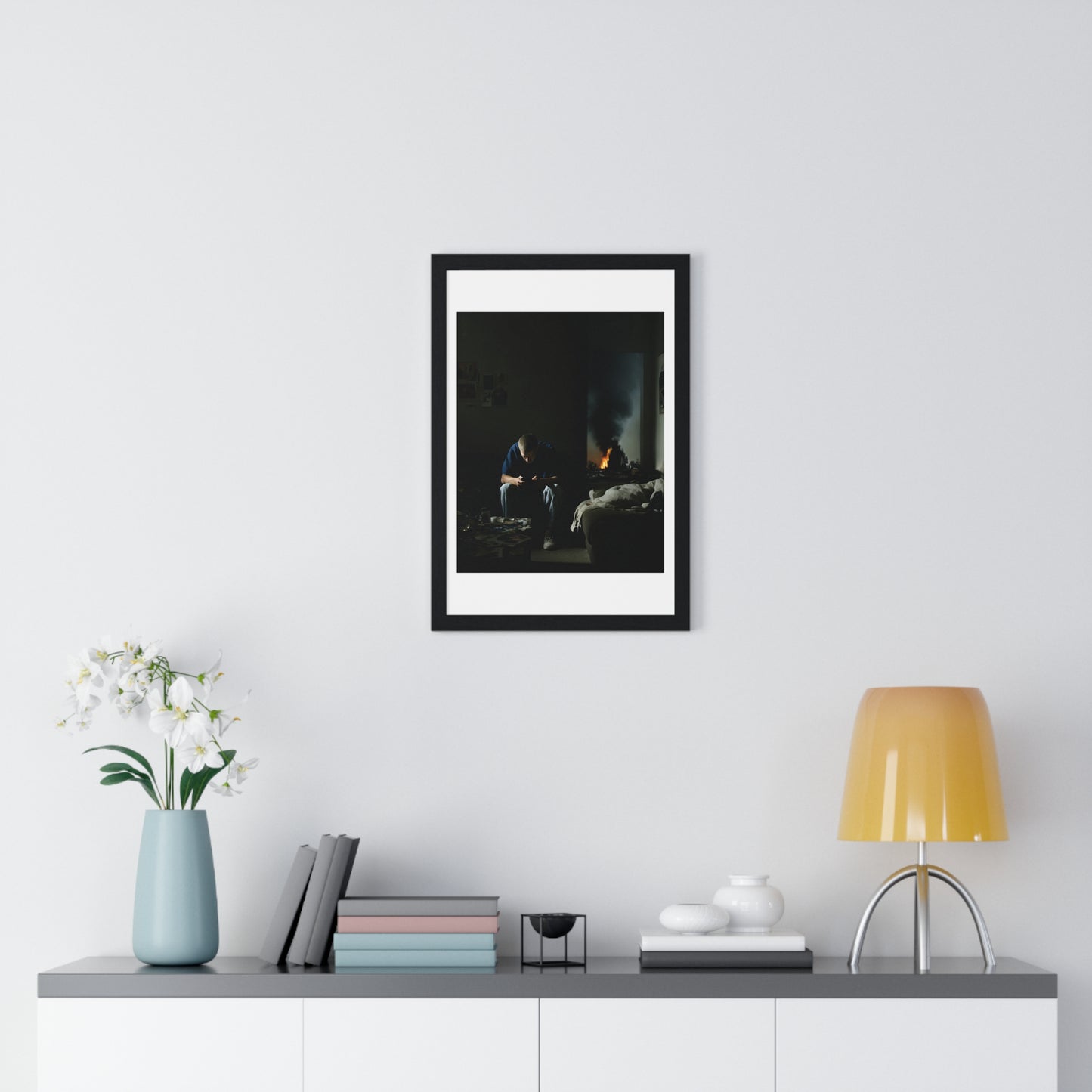 Raw Art II 'Designed by AI' Framed Art Print