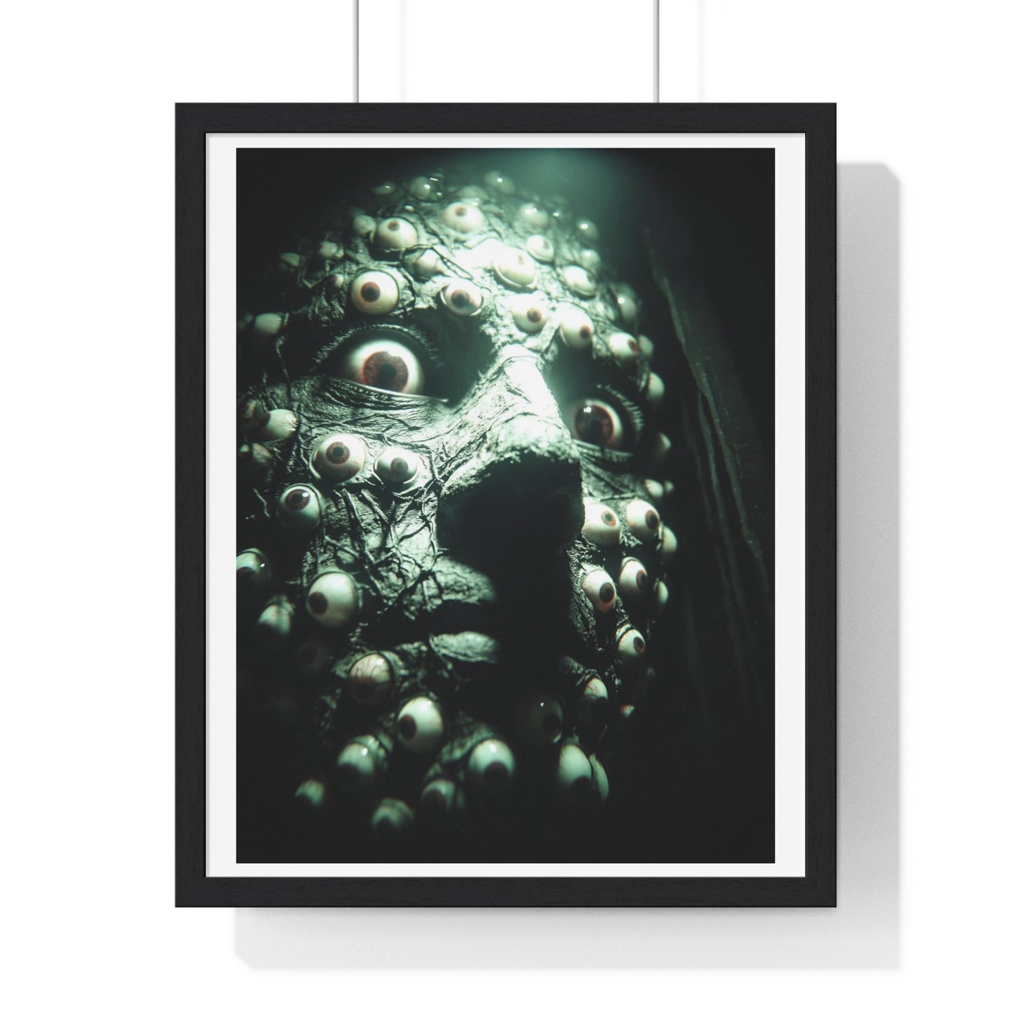 Reality is in the Eye of the Beholder, Photorealistic Art 'Designed by AI' Framed Print