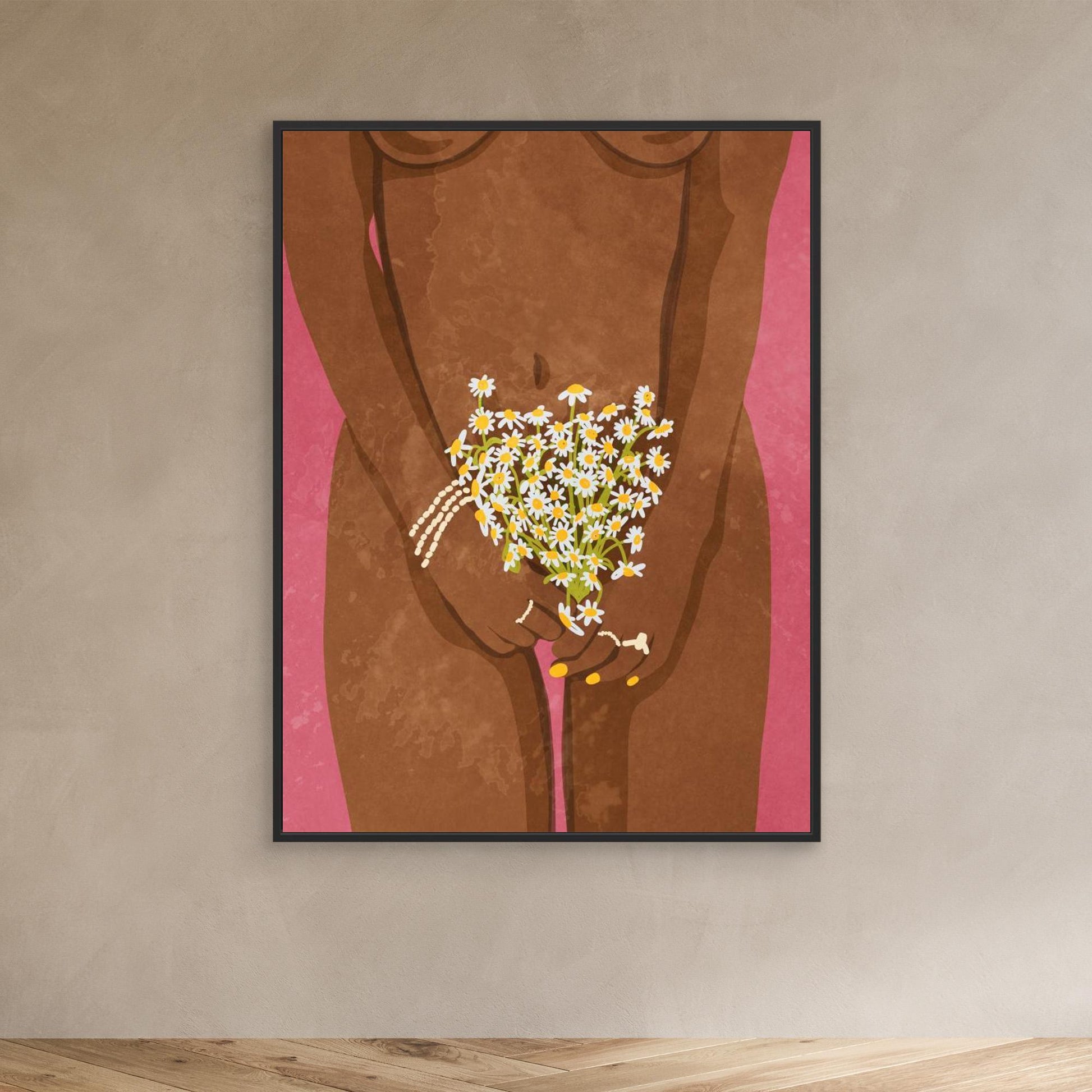 Wearing Flowers by Raissa Oltmanns, Canvas Art Print