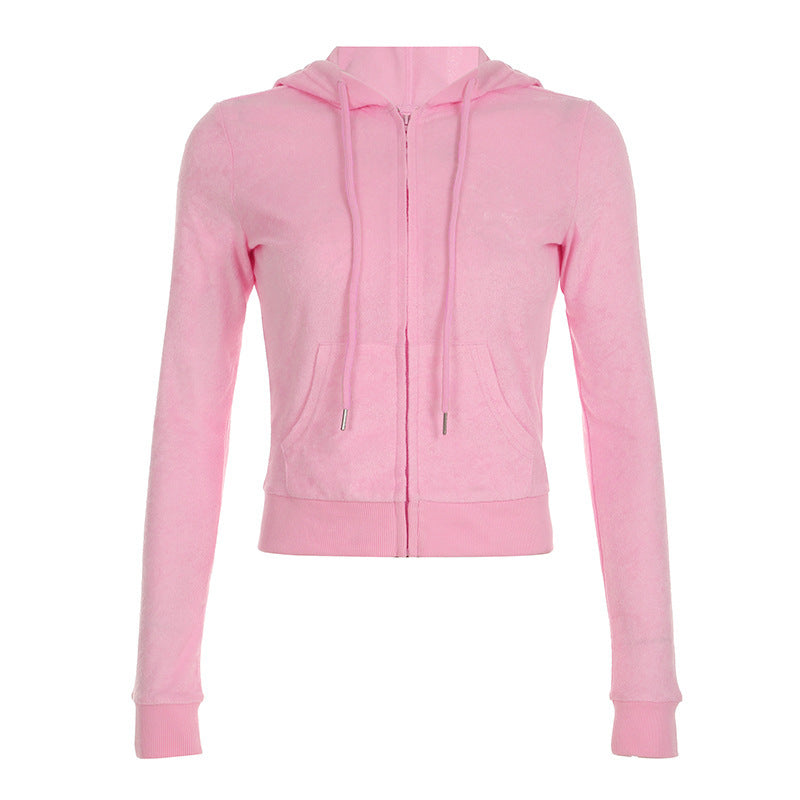 Sportswear Three-Piece. Zipper Hoodie Top, Vest and Pants Casual Suit