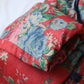 Vireous Cotton and Linen Women's Floral Retro Art Padded Coat