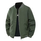 Vireous Plus-Size Men's Fashion Bomber Jacket