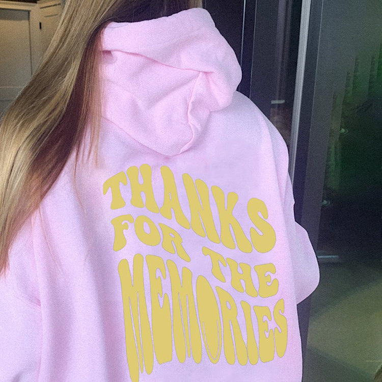 Thanks for the Memories, Positive Vibes Hoodie