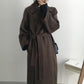 Vireous Woollen Coat Women's Mid-Length