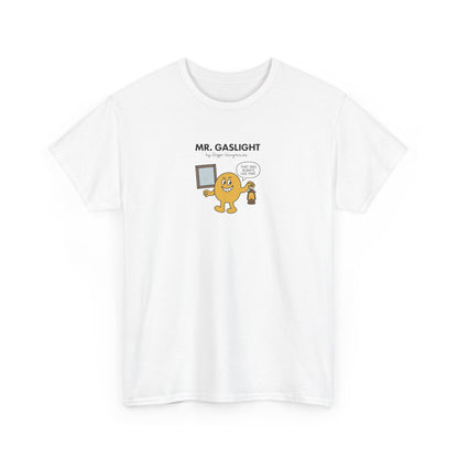 Mr Gaslight, Funny Mr Men Cartoon Art T-Shirt