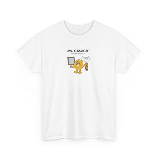 Mr Gaslight, Funny Mr Men Cartoon Art T-Shirt