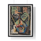 Man's Face by Arnold Peter Weisz Kubínčan (1927) from the Original, Framed Art Print