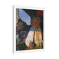 Café Art II, Print on Satin Canvas, Stretched