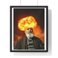Mind Blowing, Photorealistic Art 'Designed by AI' Framed Print