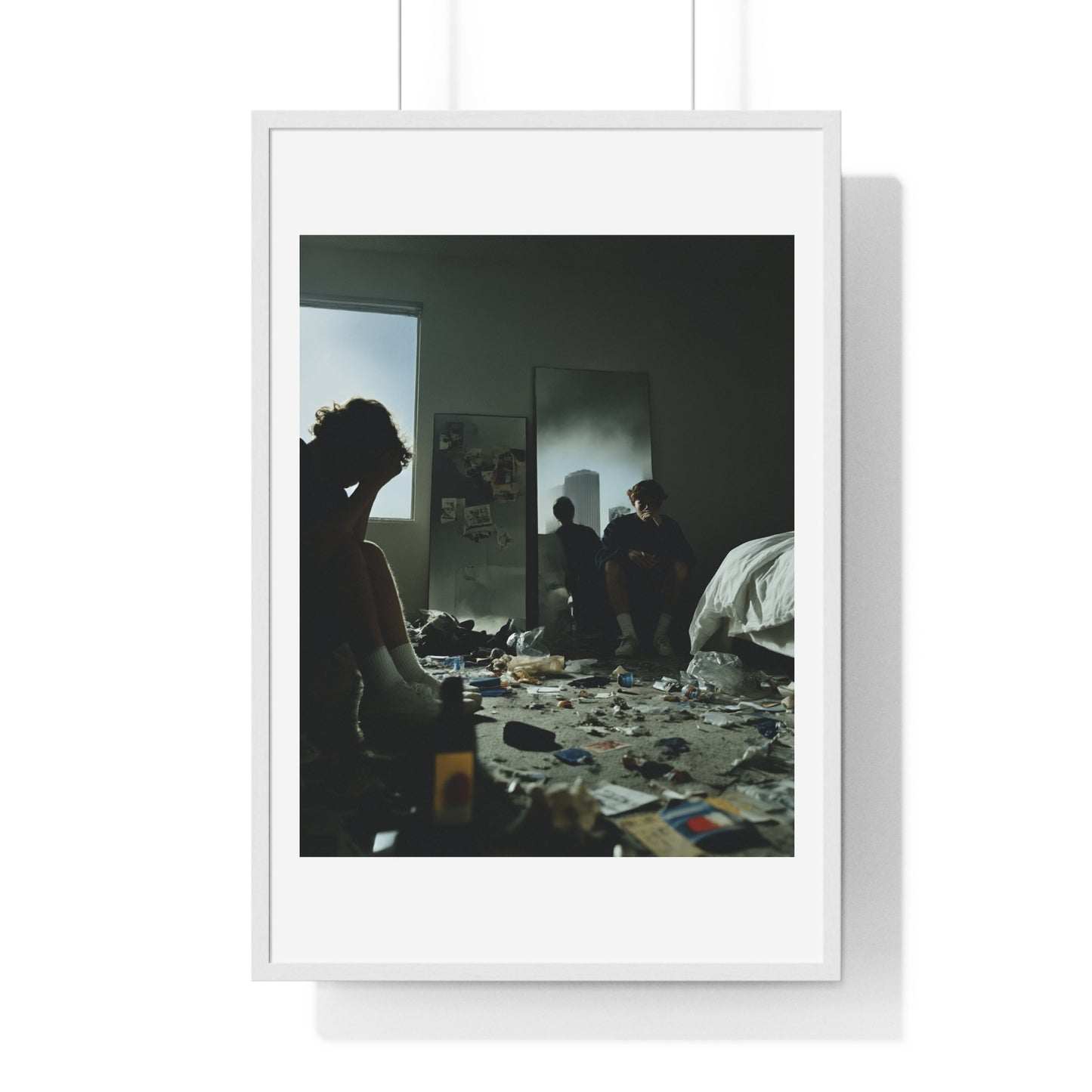 Raw Art III 'Designed by AI' Framed Art Print