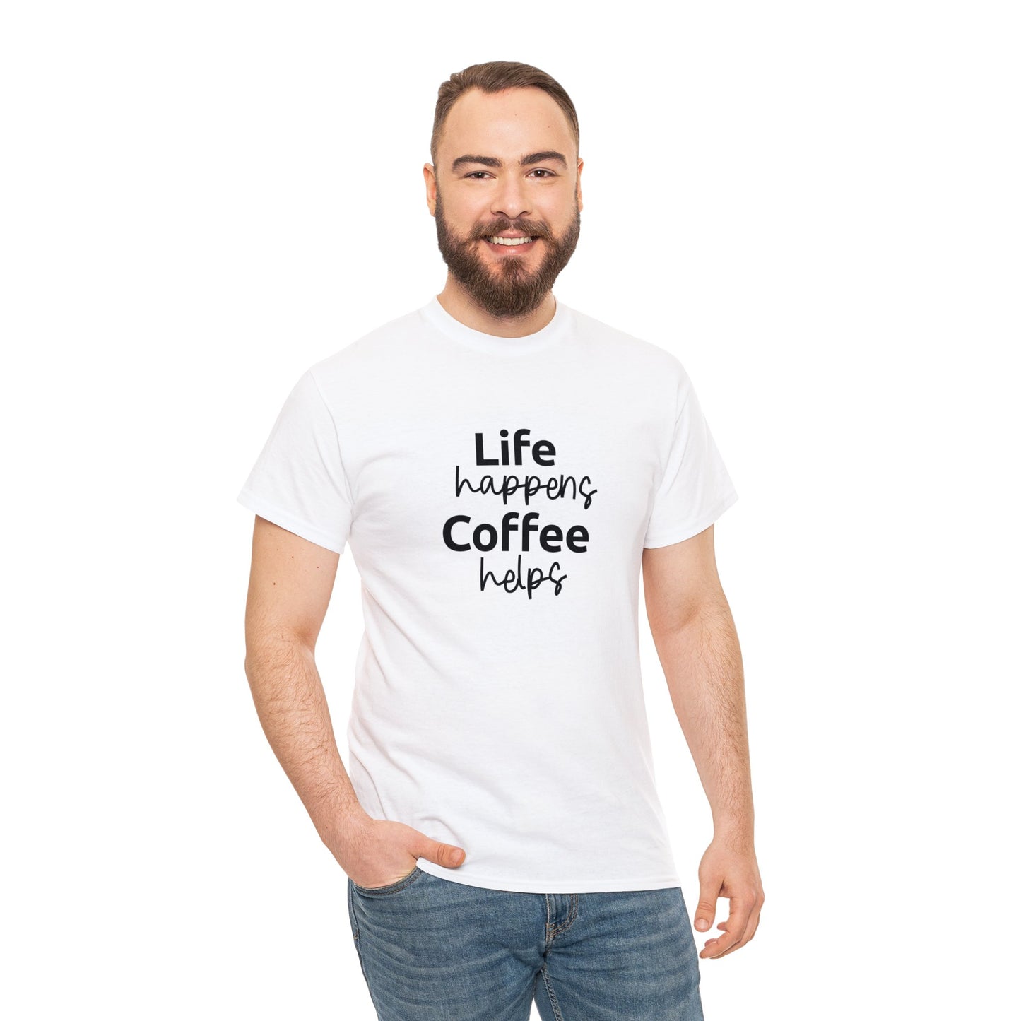 Life Happens, Coffee Helps T-Shirt