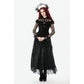 Dark in Love Seraphina Gothic Blouse, Layered Lace Cuffs