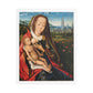 Virgin and Child in a Landscape (1480–90) by Master of the Legend of Saint Lucy, from the Original, Art Print on Canvas