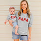 Parent-Child Hoodie Set, Mama and Mini Printed Sweatshirts