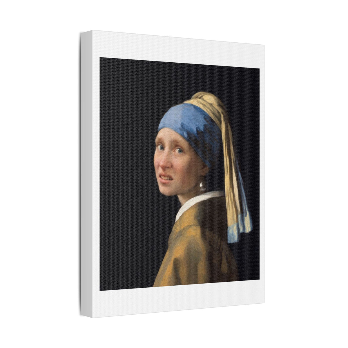 Liberal Woman from the Paris Riots (2026)  Art Print on Satin Canvas, Stretched