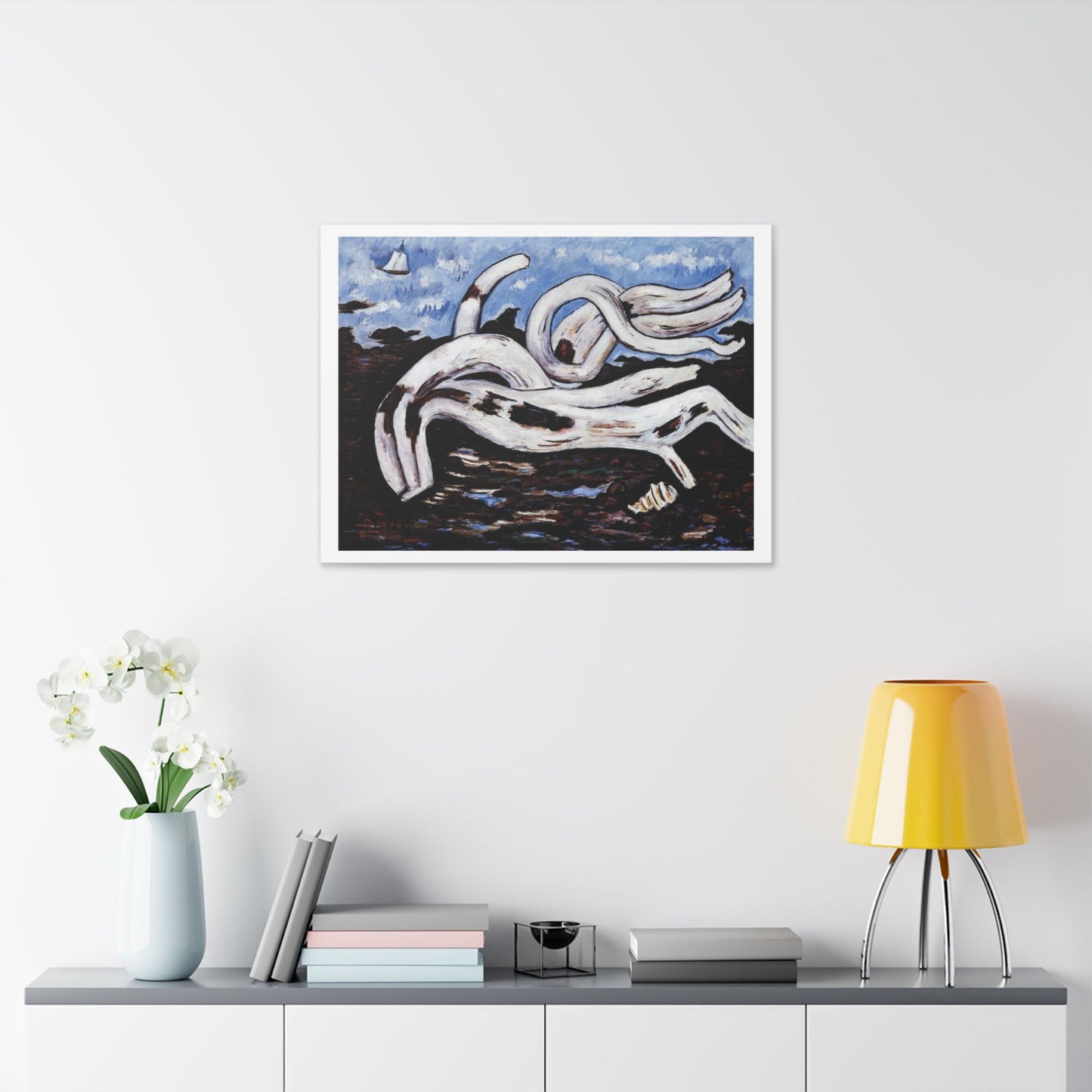 Driftwood on the Bagaduce (1939-1940) by Marsden Hartley, from the Original, Canvas Art Print