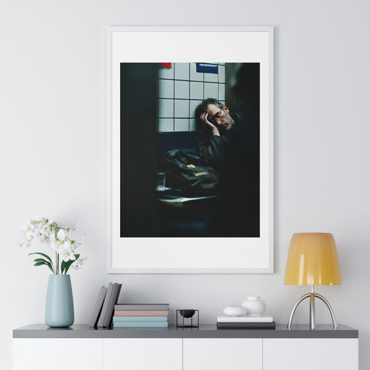Raw Art Street Scene II 'Designed by AI' Framed Art Print