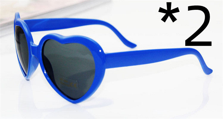 Night Lights 'Love' Special Effects Sunglasses