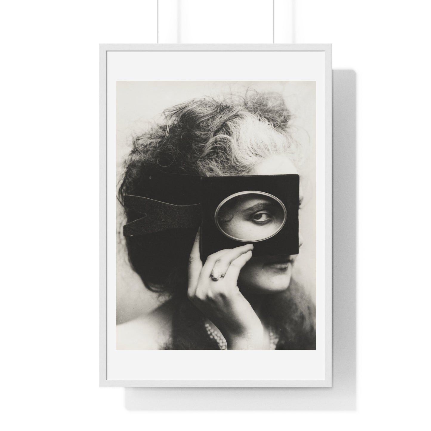 Vintage Photography, Scherzo di Follia (1861–67) by Pierre-Louis Pierson, from the Original, Framed Art Print