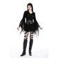 Dark in Love Elvira Faux Leather Layered Goth Waist Belt