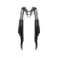 Dark In Love Gothic Lace Bell-Sleeve Cape