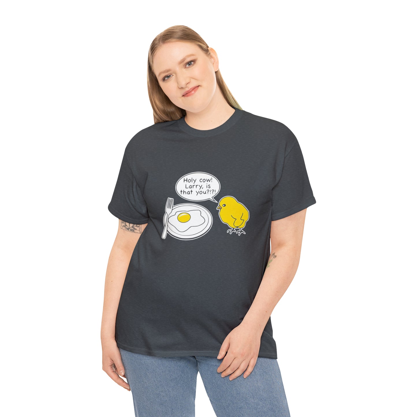 Chicken and the Egg Funny Cotton T-Shirt