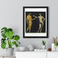 Adam and Eve (circa 1920) by Franz von Stuck, from the Original, Framed Art Print