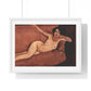 Amedeo Modigliani's Act on a Sofa 'Almaiisa' (1916) from the Original, Framed Print