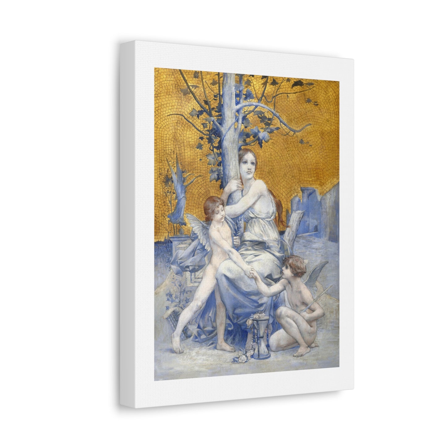 Allegory of Time (1896) by Luc-Olivier Merson, Canvas Print from the Original