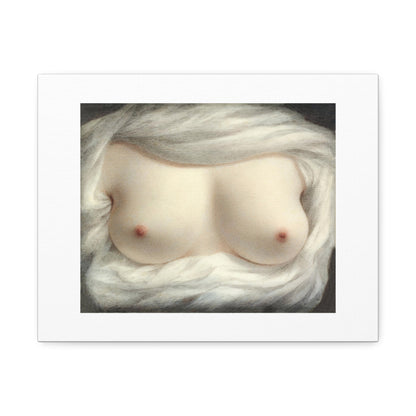 Beauty Revealed (1828) by Sarah Goodridge, Art Print from the Original on Canvas